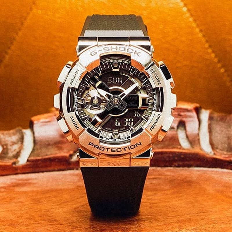 Casio Men's G-SHOCK Youth Metal GA-110 Silver Edition GM-110-1AJF - Image 3