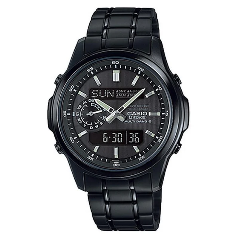 Casio Men's LINEAGE Solar Radio Watch MULTIBAND6 LCW-M300DB-1AJF