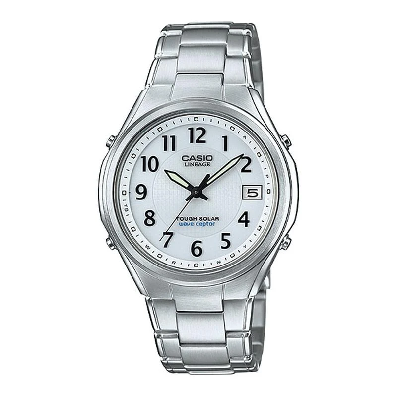 Casio Men's LINEAGE Solar Radio Watch with Push & Release Band LIW-120DEJ-7A2JF