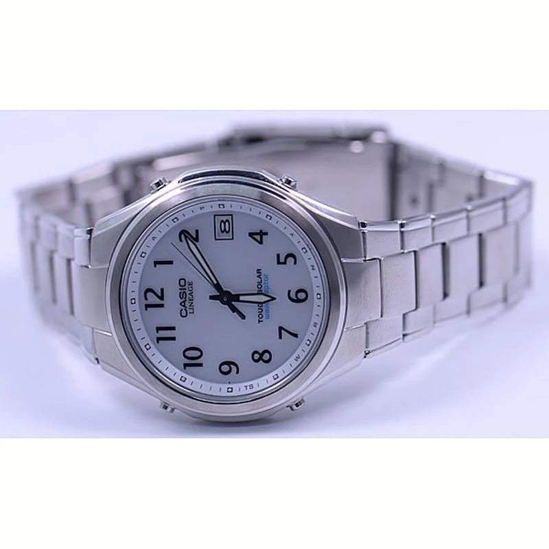 Casio Men's LINEAGE Solar Radio Watch with Push & Release Band LIW-120DEJ-7A2JF - Image 3