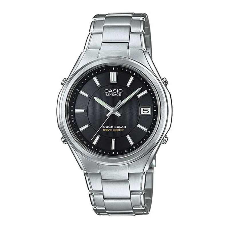 Casio Men's LINEAGE Solar Wave Watch with Push & Release Band LIW-120DEJ-1AJF