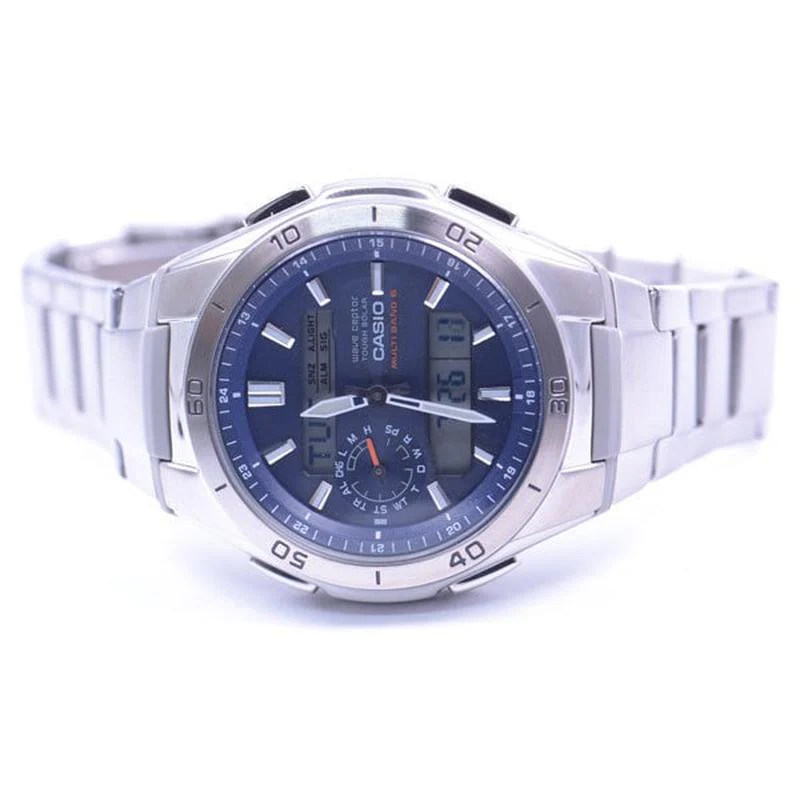 Casio Men's Wave Ceptor Solar Radio Controlled Watch Multi Band 6 WVA-M650D-2AJF - Image 3