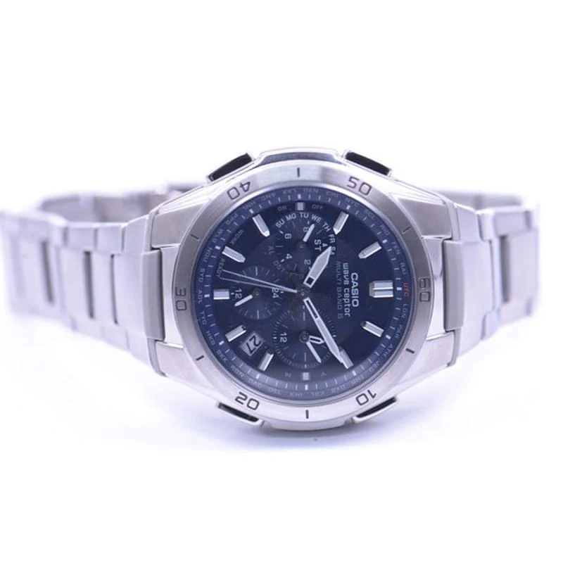 Casio Men's Wave Ceptor Solar Radio Watch Multi Band 6 WVQ-M410DE-2A2JF - Image 3