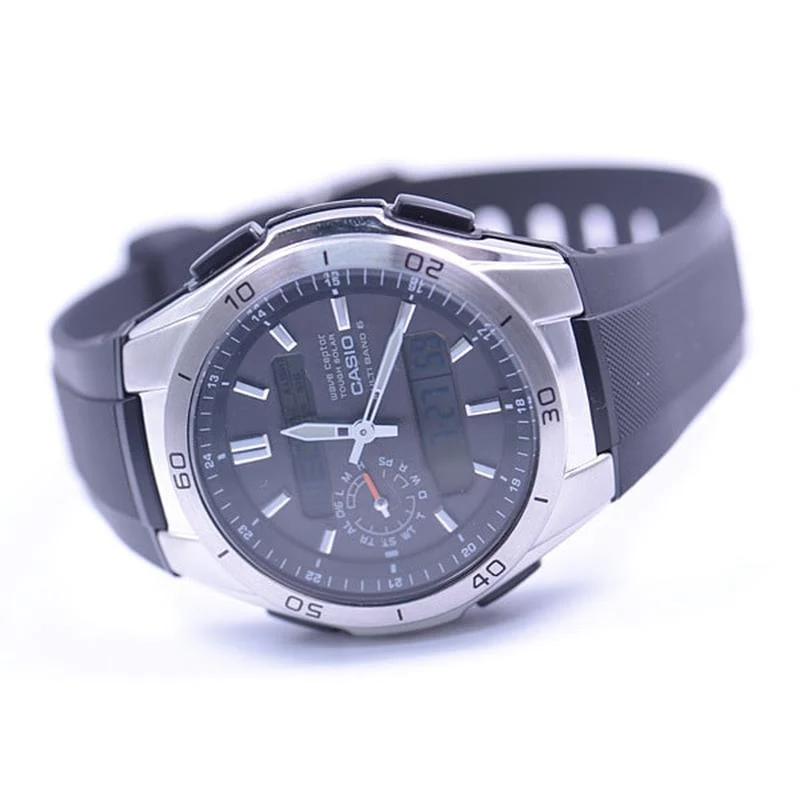 Casio Men's Wave Ceptor Solar Radio Watch Multiband 6 WVA-M650-1AJF - Image 3