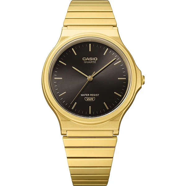 CASIO MQ-24GA-1AJF Classic Design Metal Band Stylish Gold and Black Water Resistant Lightweight - Image 5