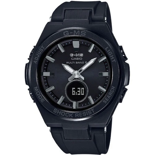 CASIO MSG-W200G-1A2JF Stylish Digital Watch Water Resistant LED Backlight Lightweight Design