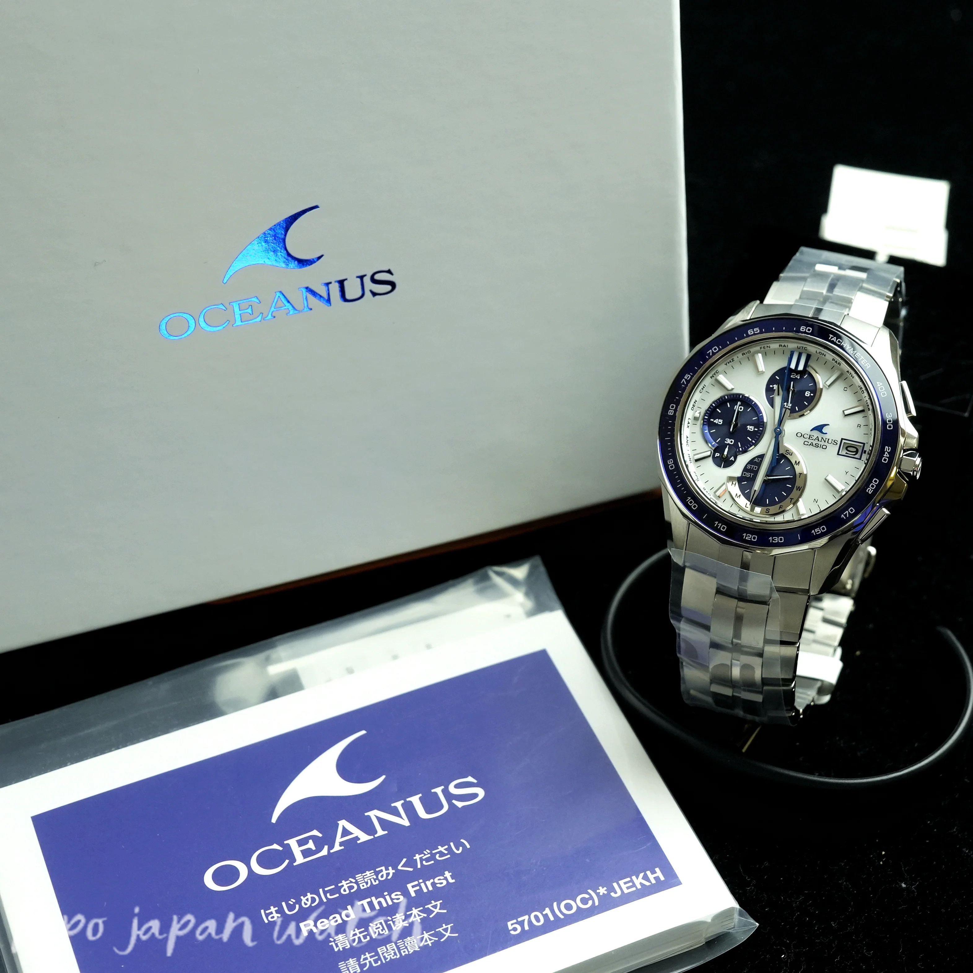 Casio Men's OCEANUS Manta OCW-S7000D-7AJF Watch - Image 7