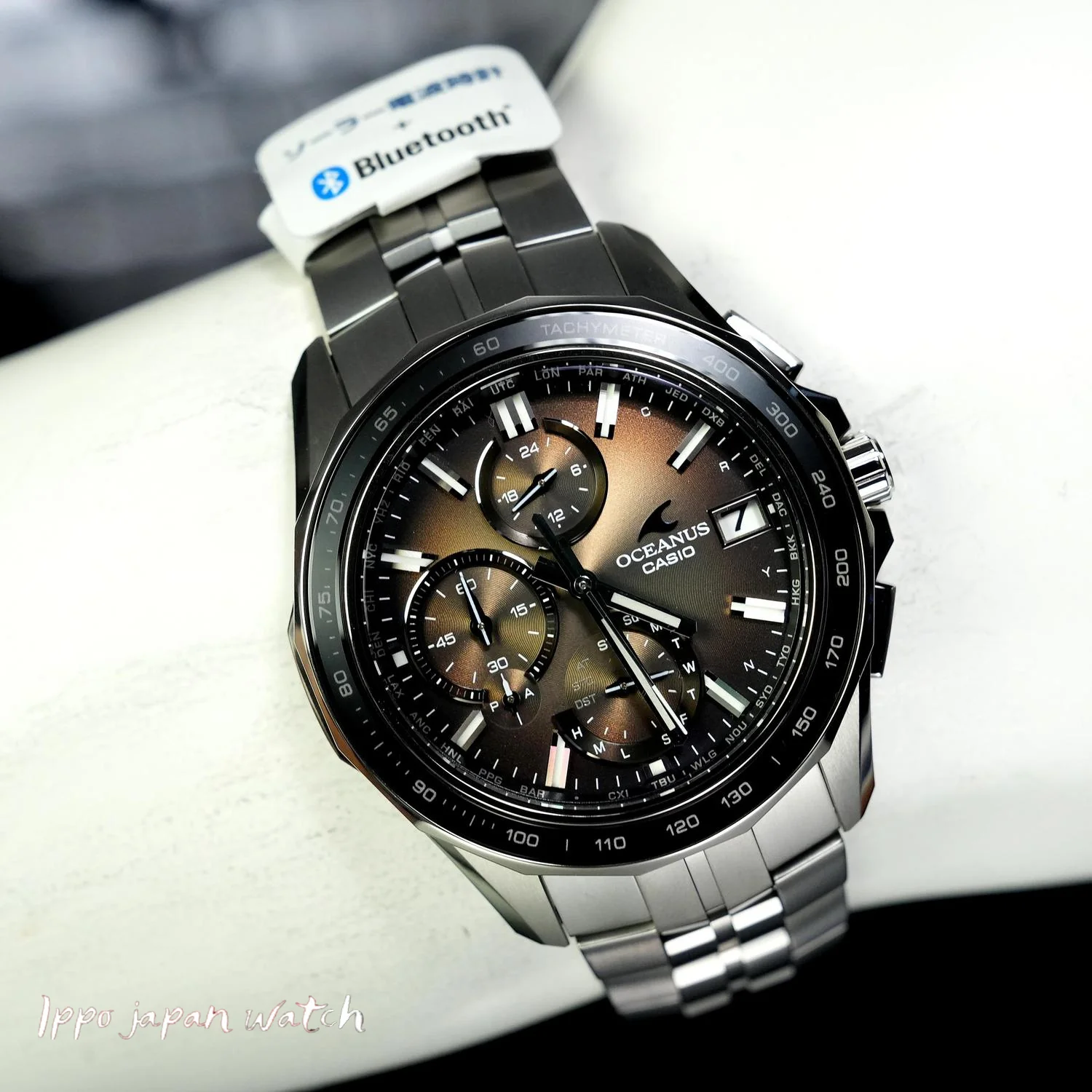 Casio  OCEANUS OCW-S7000RA-5AJF Retro Tone Collection  Men's Watch - Image 8