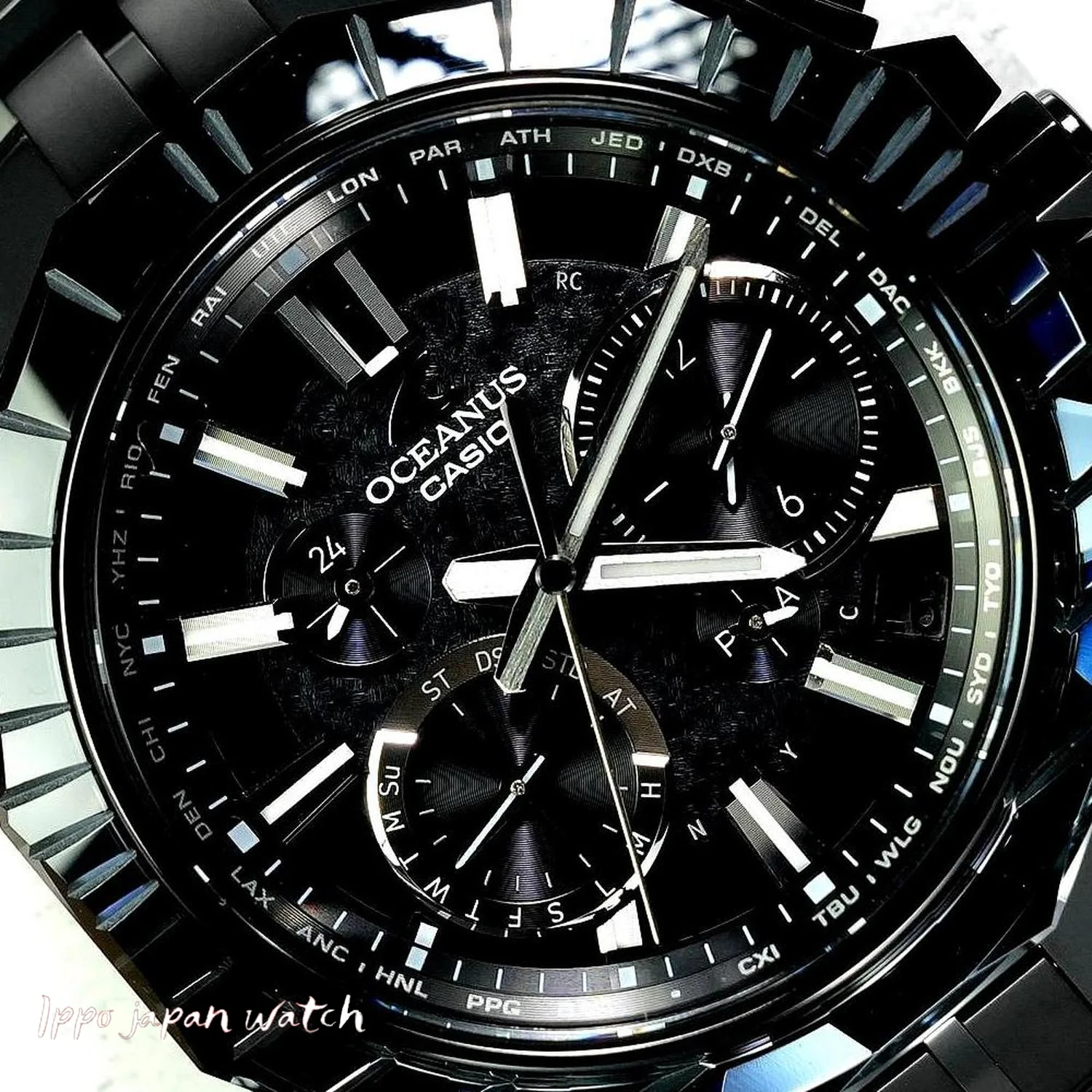 Casio Oceanus OCW-SG1000CN-1AJR Partner Shop solar radio bluetooth limited Titanium strap 2025.11 release - Image 3