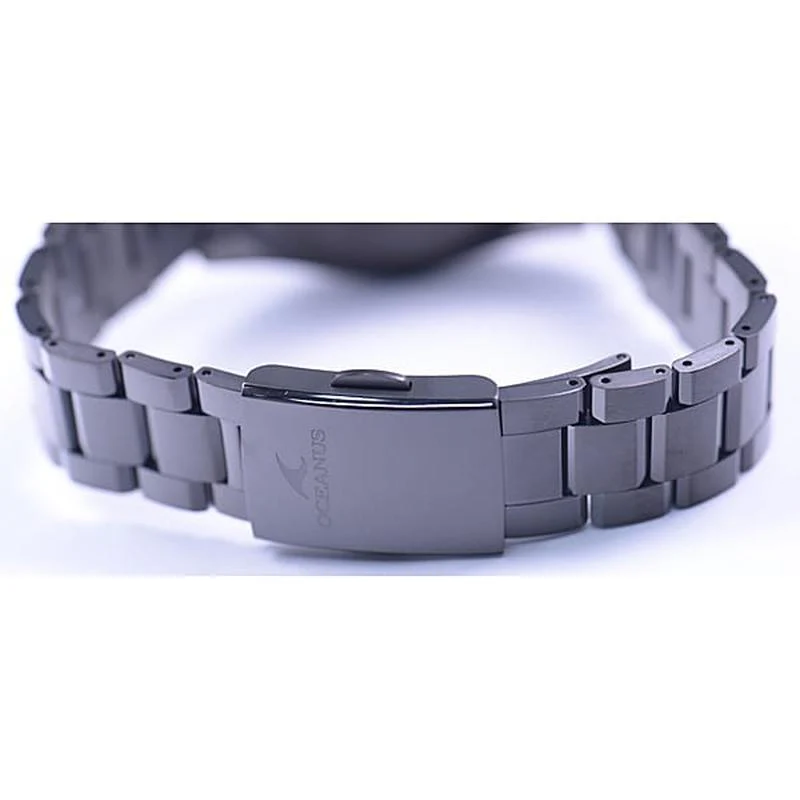 Casio Men's OCEANUS Classic Line All-Black DLC OCW-T2600B-1AJF Watch - Image 5