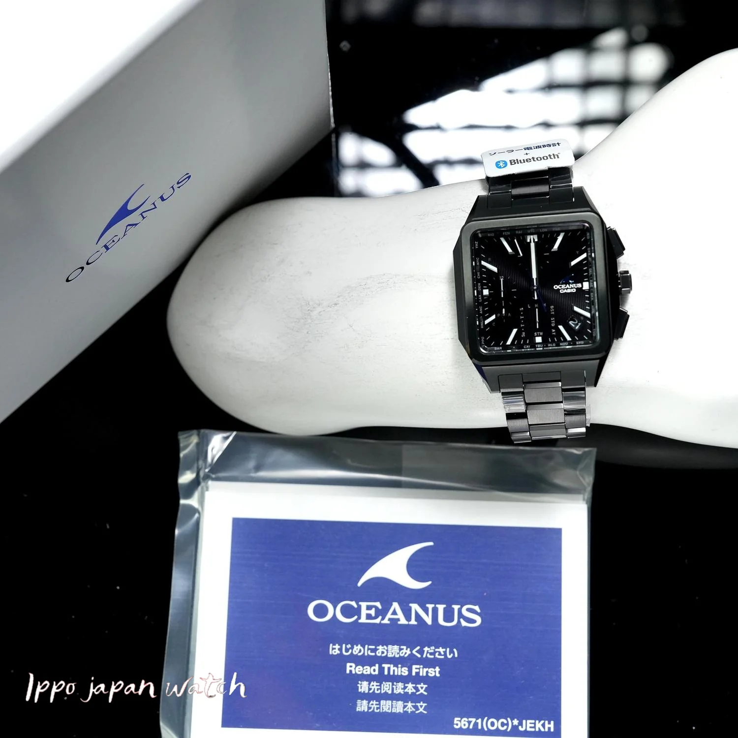 Casio Men's OCEANUS Classic Line OCW-T5000B-1AJF Watch - Image 8