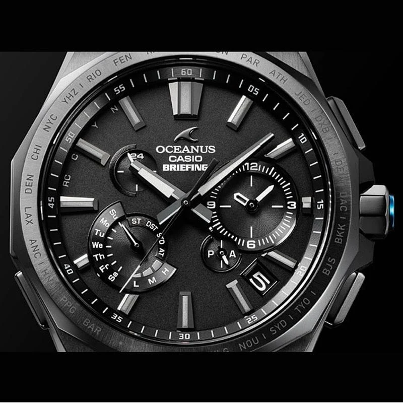 CASIO oceanus OCW-T6000BR-1AJR OCW-T6000BR-1A solar powered titanium 10ATM limited watch 2023.12release - Image 4