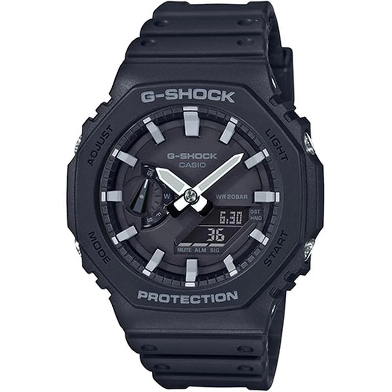 Casio Perfect Size Combi GA-2100 Watch (Model: GA-2100-1AJF)