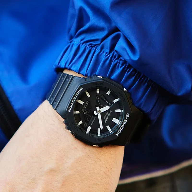 Casio Perfect Size Combi GA-2100 Watch (Model: GA-2100-1AJF) - Image 3