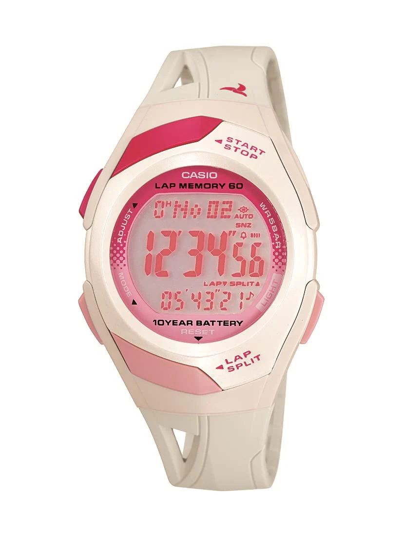 CASIO PHYS STR-300-7CF Running Watch with Lap Memory