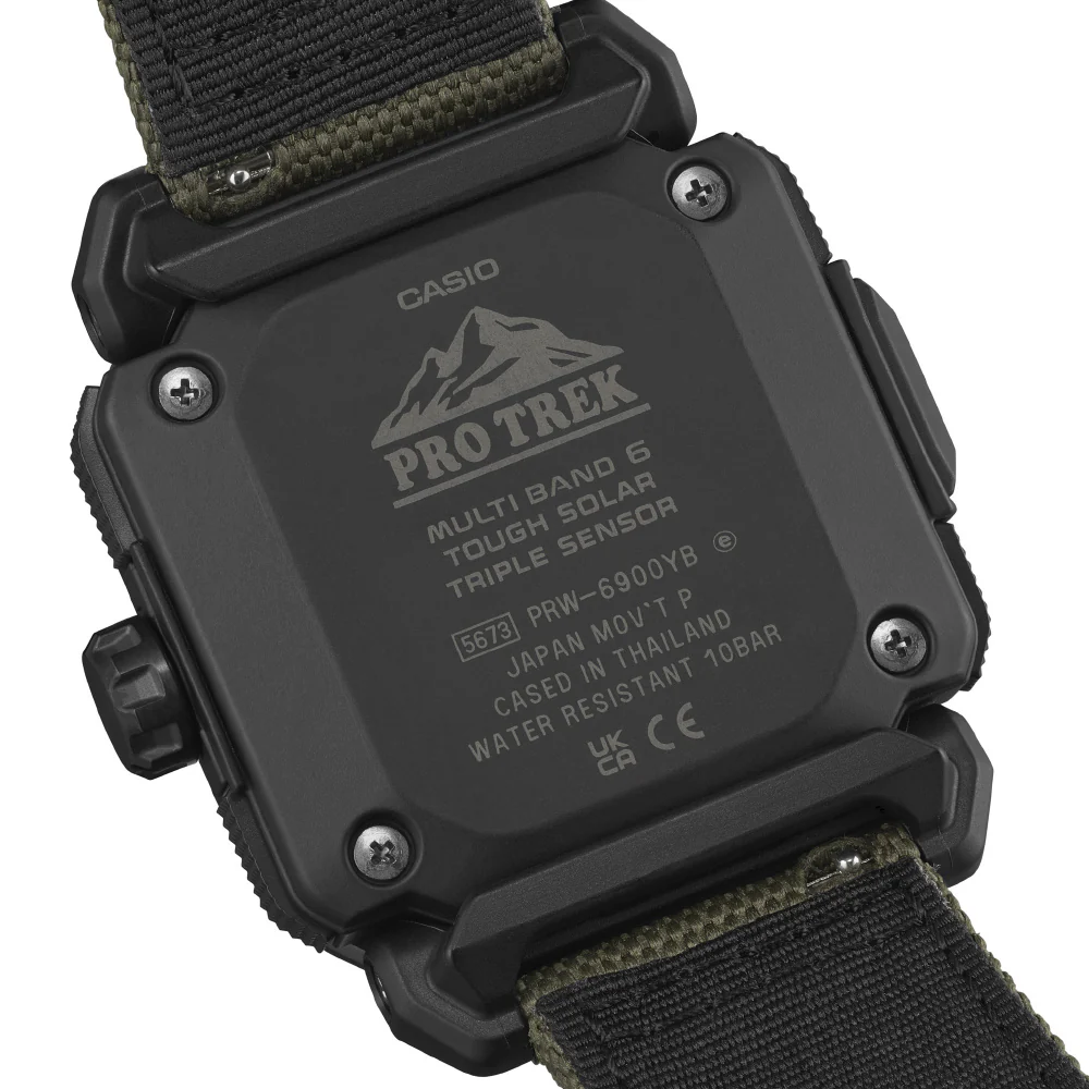 Casio Men's PRO TREK Climber Line PRW-6900 Series Crossband Watch PRW-6900YB-3JF - Image 18