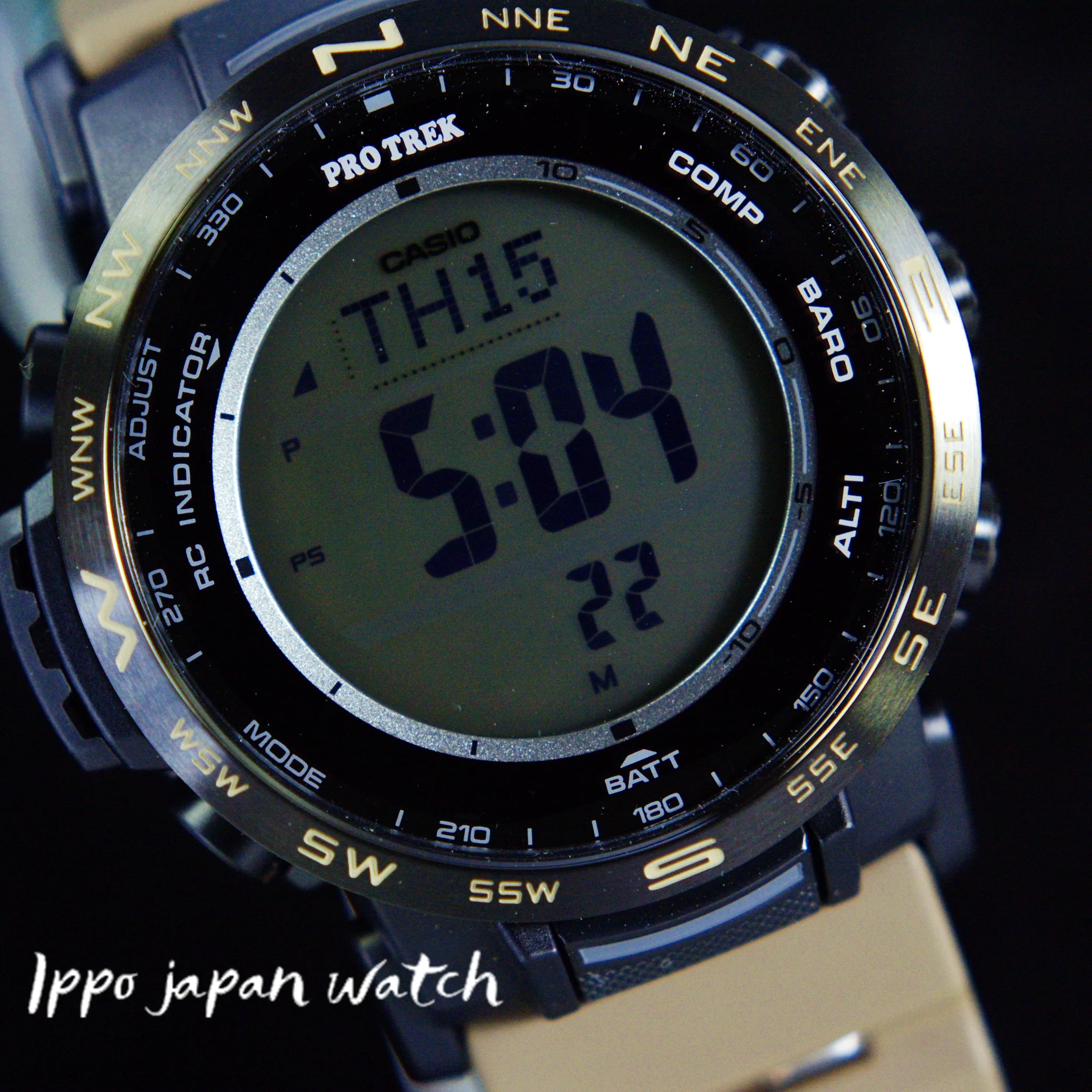 Casio Men's PRO TREK PRW-35 Luminous LCD with Digital PL Band PRW-35LD-5JF - Image 6