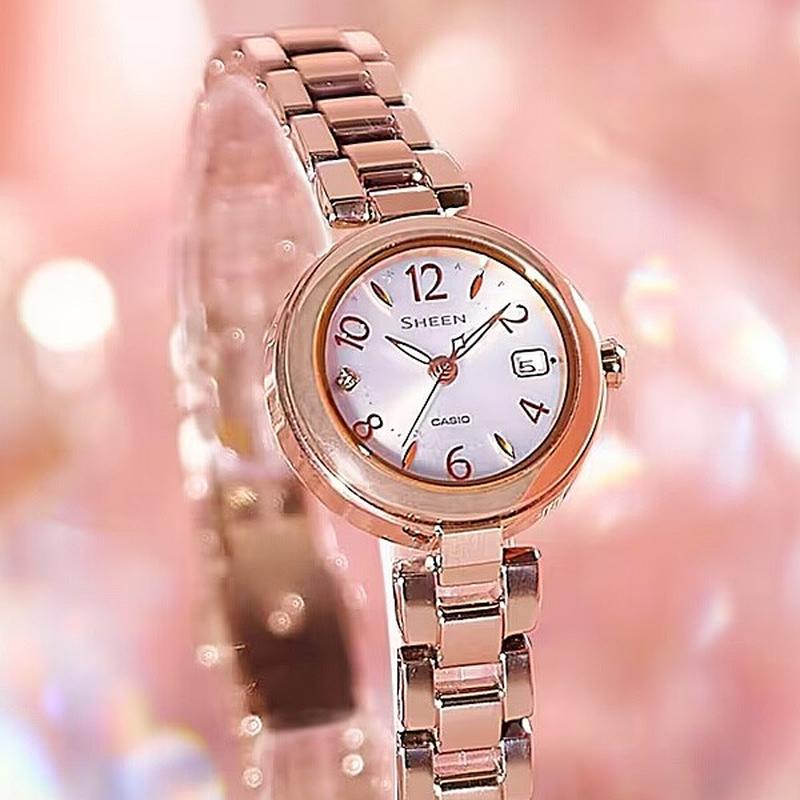 CASIO SHEEN SHW-7100TCG-7AJF SHW-7100TCG-7A solar drive 10 bar watch - Image 2