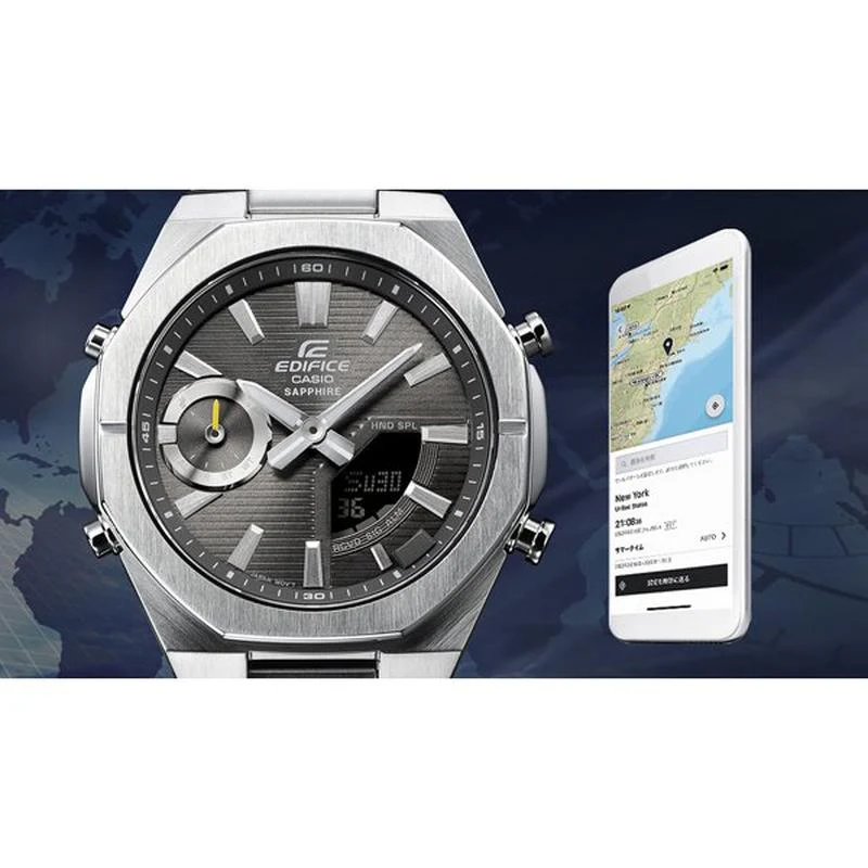 Casio Men's EDIFICE Smartphone Link Series ECB-S10YD-8AJF - Image 5