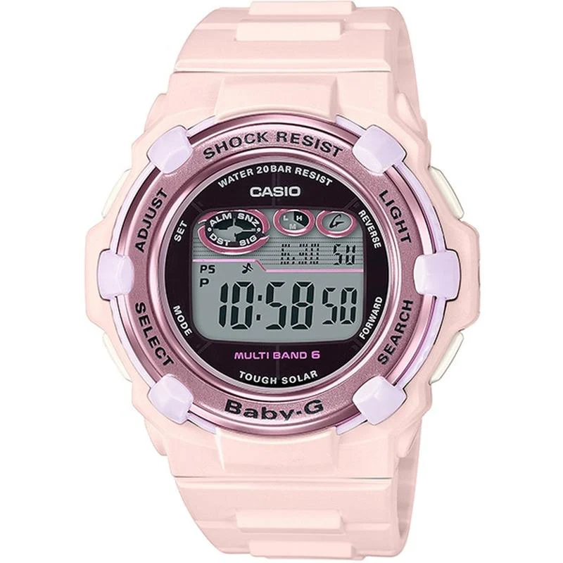 CASIO Solar Radio Controlled Watch BABY-G Slim Round Face BGR-3000UCB-4JF