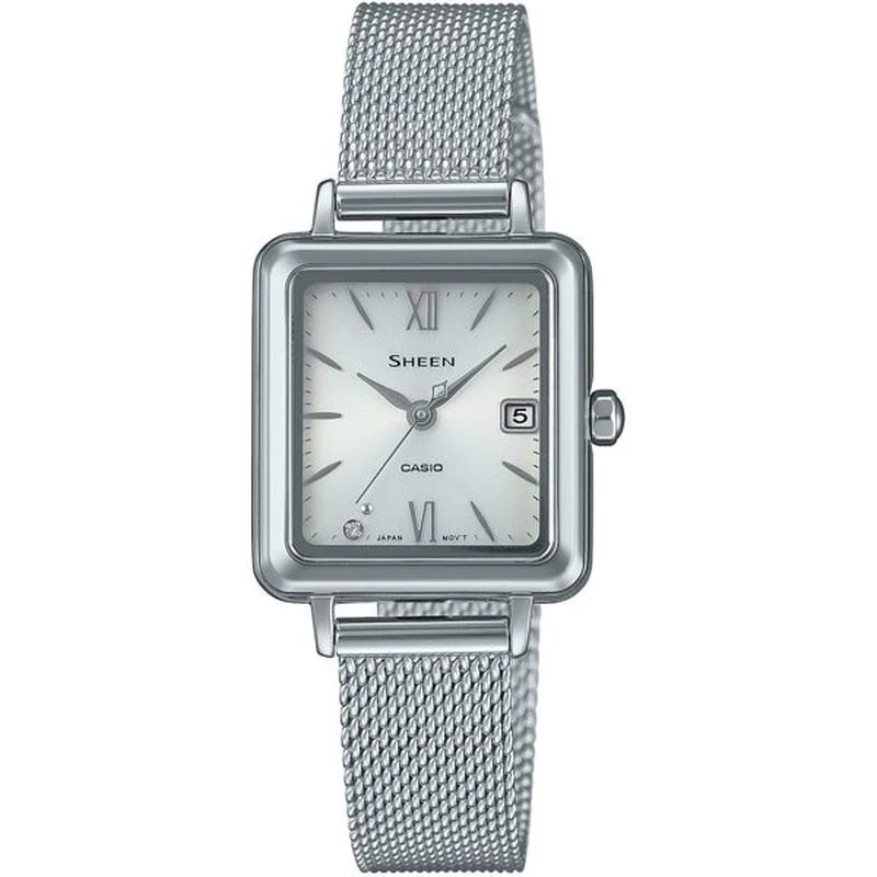 CASIO Solar Watch SHEEN Solar Sapphire Model SHS-D400M-7AJF