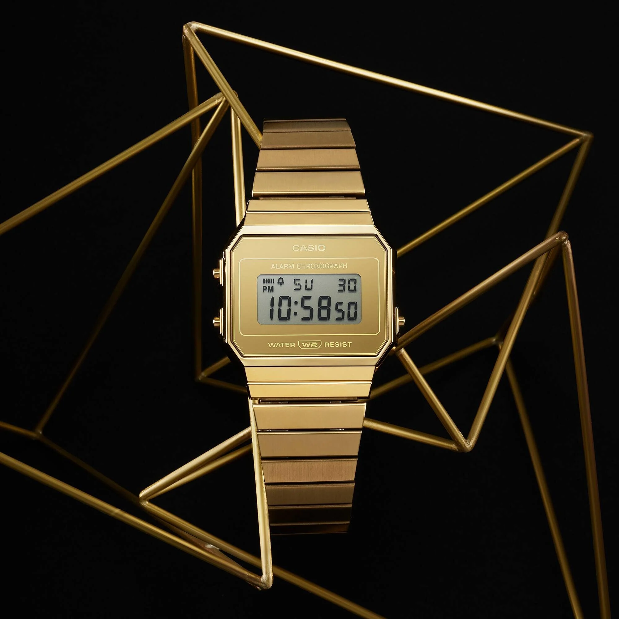CASIO Vintage A700WEVG-9A Analog Quartz Watch - Image 2