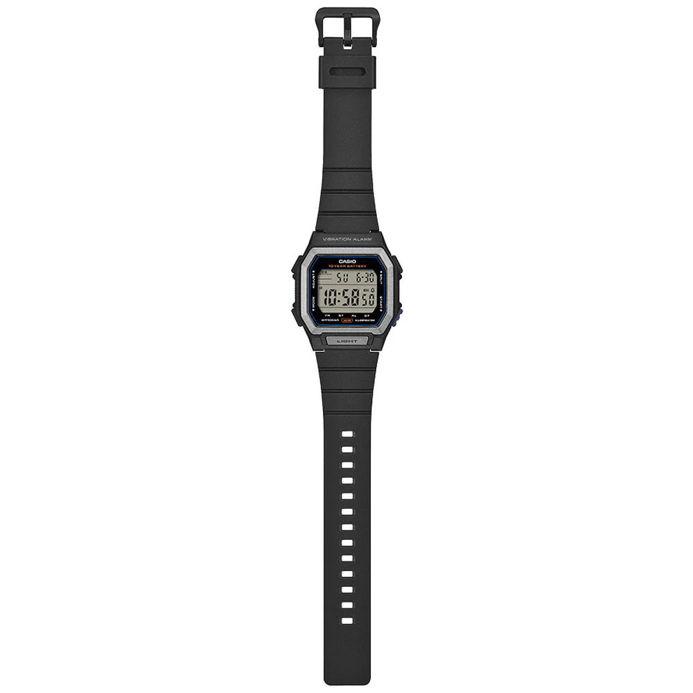 CASIO W-738H-1AJF Vibrating Alarm Water Resistant LED Backlight Durable Design - Image 2