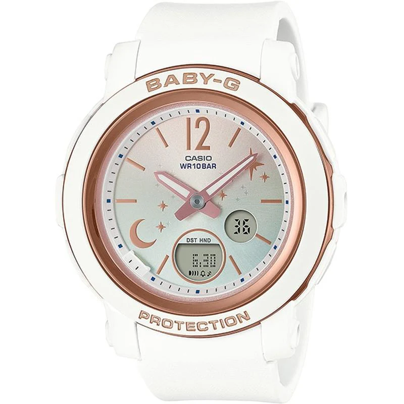 Casio Women's BABY-G BGA-290 Series 'Moon and Stars' Theme Watch BGA-290DS-7AJF