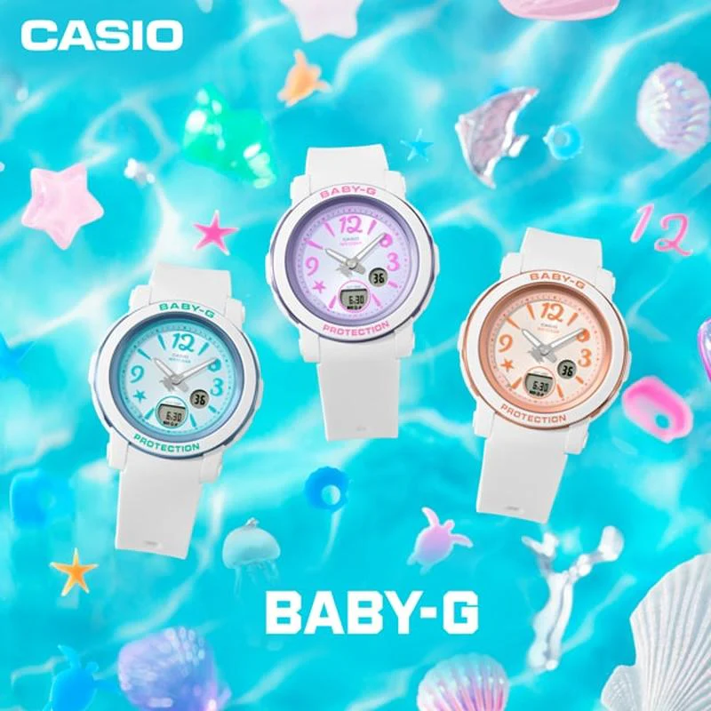 Casio Women's BABY-G Tropical Color BGA-290US-2AJF Watch - Image 5