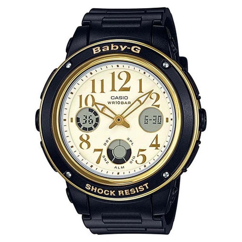 Casio Women's Elegant Face Black Watch BGA-151EF-1BJF