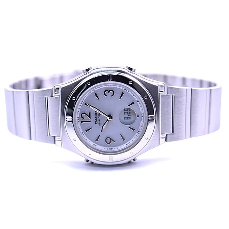 Casio Women's Wave Ceptor Solar Radio-Controlled Watch, Multi-Band 6 LWA-M141D-7AJF - Image 3