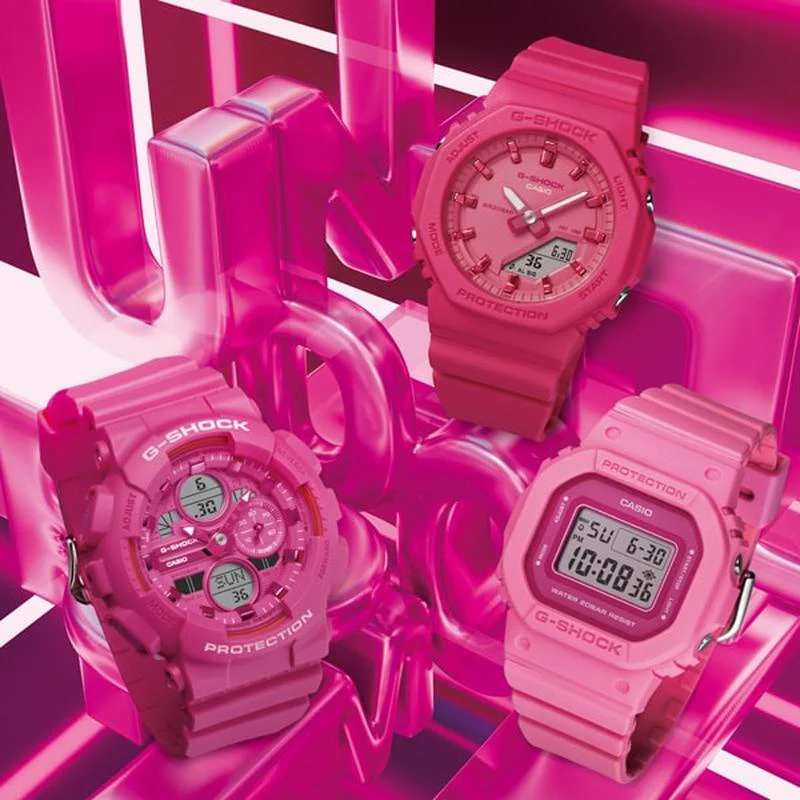 Casio Women's G-SHOCK Power Pink GMA-S140PP-4AJF Watch - Image 4