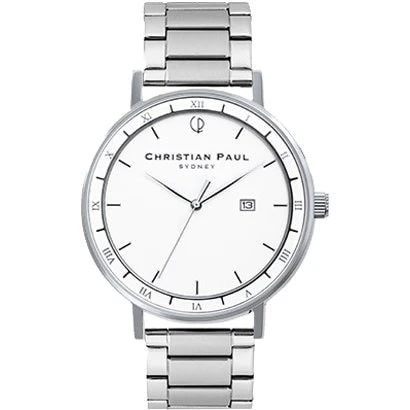 Christian Paul A004SVL 43mm Authentic Timepiece 2-Year Warranty Stylish Design Durable Stainless Steel