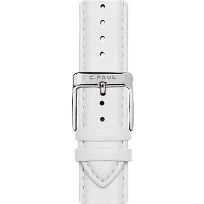 Christian Paul ML03WHSSV 35mm Swiss Movement Elegant Design Stainless Steel Case Water Resistant 2-Year Warranty - Image 2