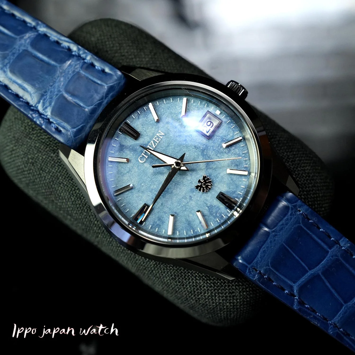 Citizen 30th Anniversary AQ4106-26L Limited Edition Alligator leather strap watch 2025.8 release - Image 2