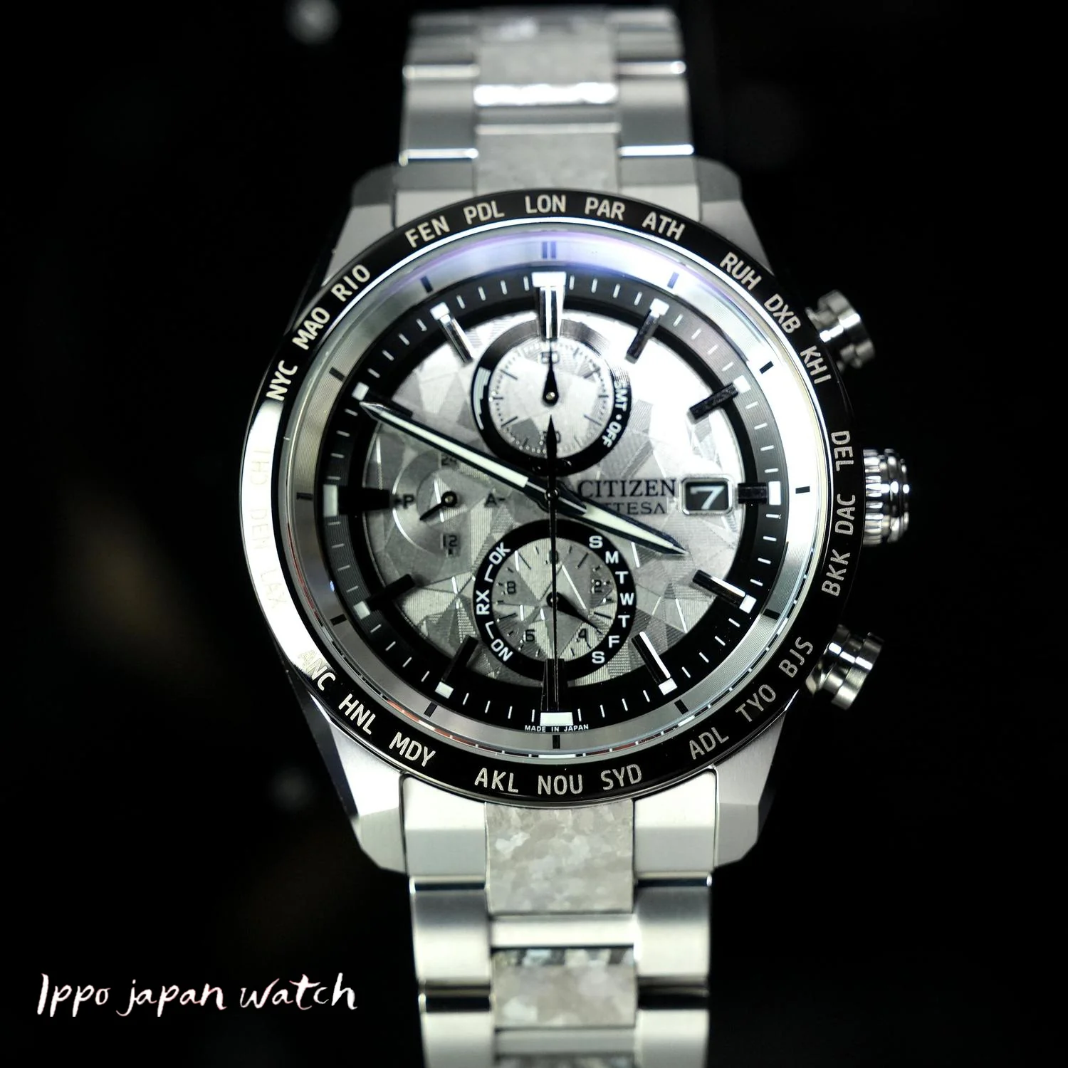 Citizen ACT AT8284-61A Line Platinum Shine Collection Limited Edition Men's Watch 2025.11.6 release