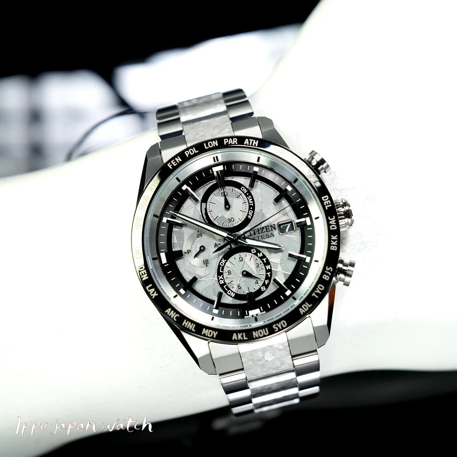 Citizen ACT AT8284-61A Line Platinum Shine Collection Limited Edition Men's Watch 2025.11.6 release - Image 3