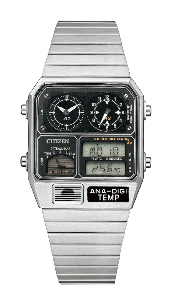 Citizen Men's Record Label Ana-Digi Temp Watch JG2101-78E - Image 2
