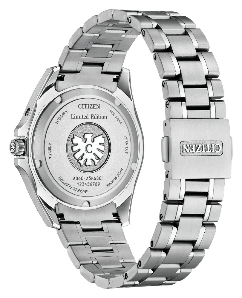 CITIZEN AQ4091-56W Limited Edition 650 Pieces Solar Powered Eco-Drive Yearly Accuracy ±5 Seconds 50th Anniversary Model - Image 3