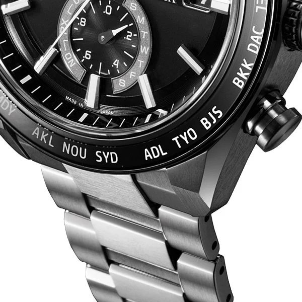 CITIZEN AT8295 56E Men's Eco Drive Solar Powered Radio Controlled Watch with Direct Flight Function and Water Resistance - Image 8
