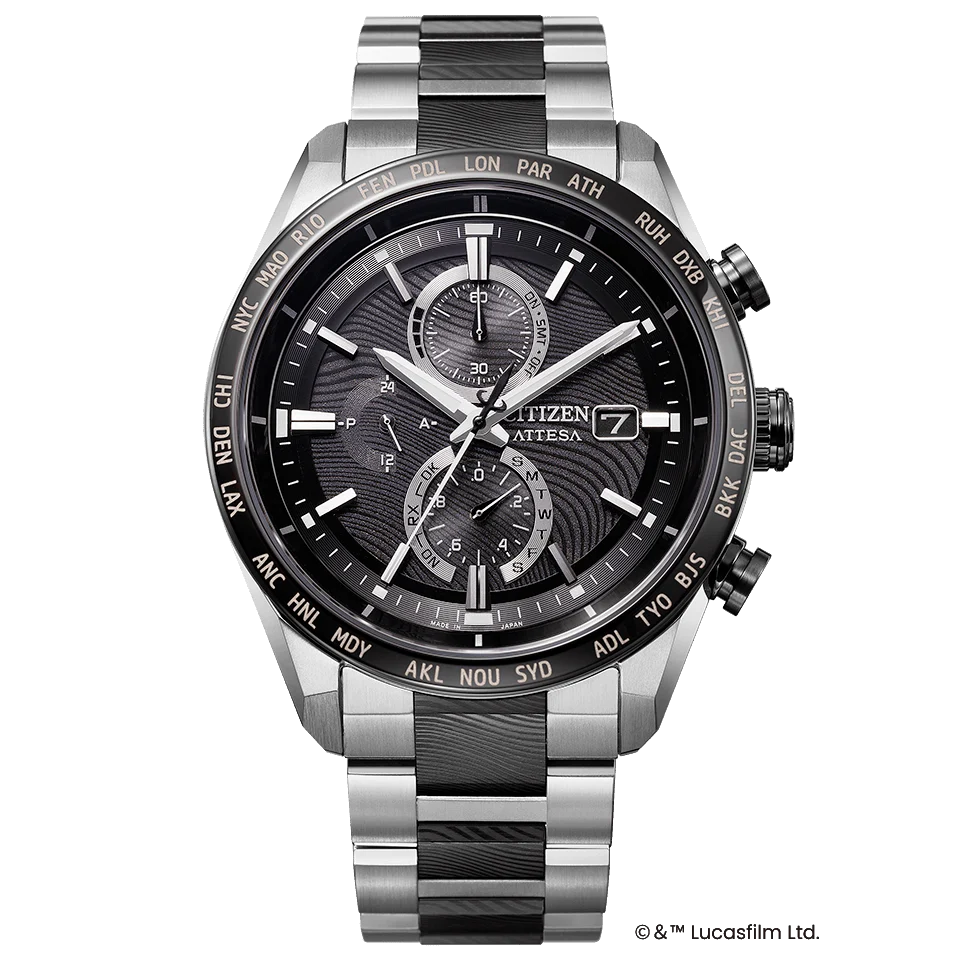 Attesa AT8385-55E STAR WARS The Mandalorian Beskar Limited Edition Watch Japan Official