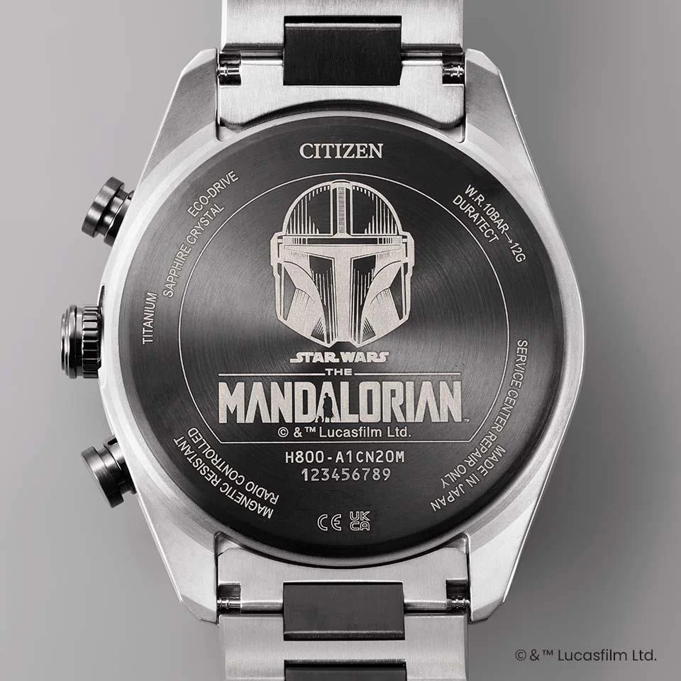 Attesa AT8385-55E STAR WARS The Mandalorian Beskar Limited Edition Watch Japan Official - Image 10