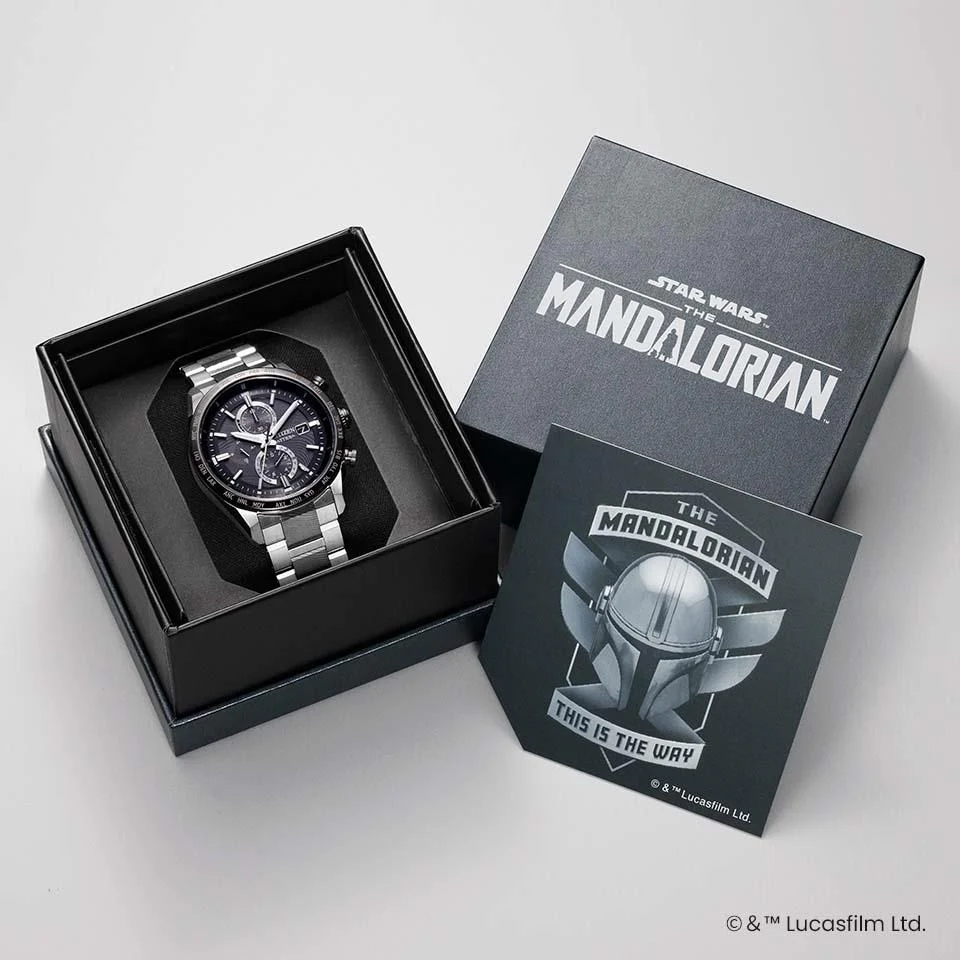 Attesa AT8385-55E STAR WARS The Mandalorian Beskar Limited Edition Watch Japan Official - Image 12