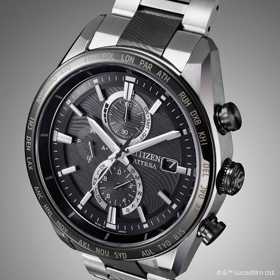 Attesa AT8385-55E STAR WARS The Mandalorian Beskar Limited Edition Watch Japan Official - Image 4