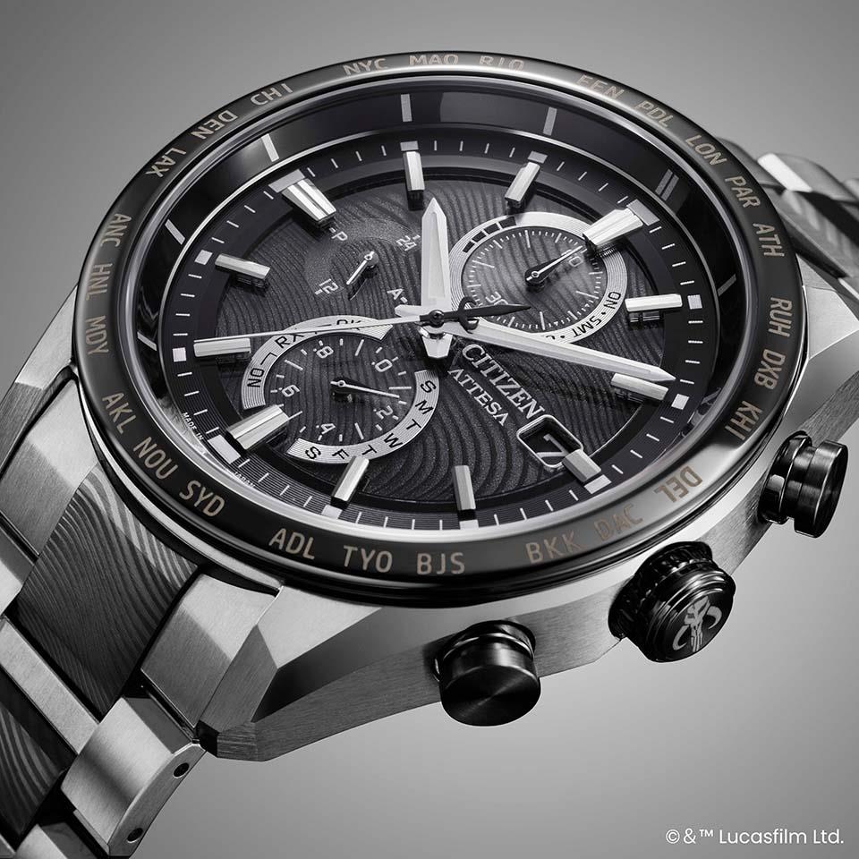 Attesa AT8385-55E STAR WARS The Mandalorian Beskar Limited Edition Watch Japan Official - Image 6