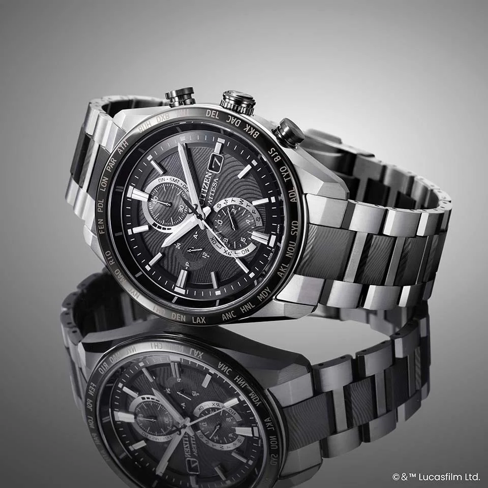 Attesa AT8385-55E STAR WARS The Mandalorian Beskar Limited Edition Watch Japan Official - Image 7