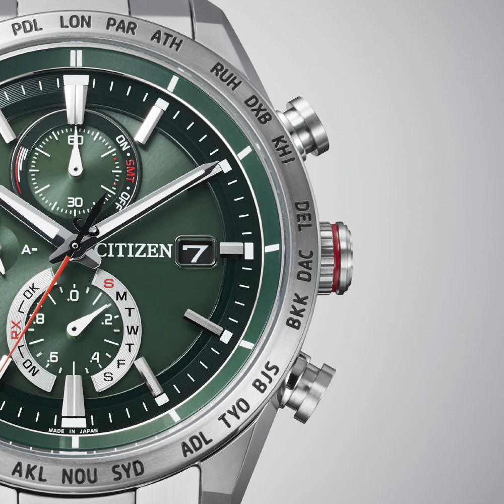 Citizen Watch ATTESA ACT Line Eco-Drive Radio Controlled Direct Flight AT8181-63W - Image 8