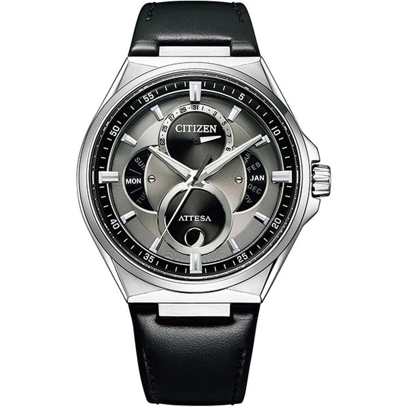 Citizen Men's Watch ATTESA ACT Line Eco-Drive Ring Solar Triple Calendar Moon Phase BU0060-09H - Image 2