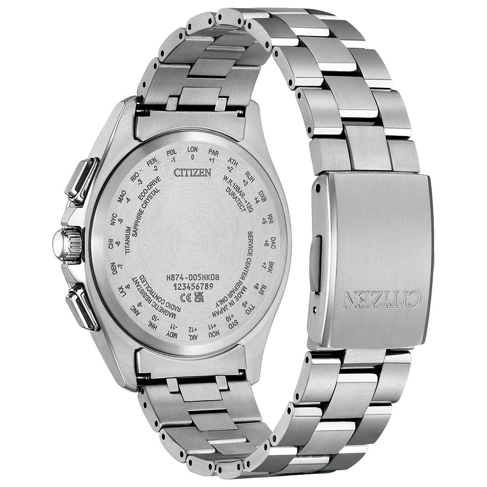 Citizen Attesa BY1000-51L solar Eco-Drive radio DEAR Collection Limited Pair Model 2025.11.13 release - Image 3