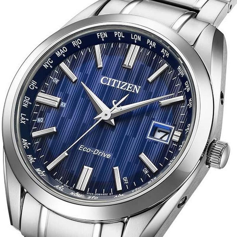 Citizen Men's Watch CITIZEN COLLECTION Solar Powered Eco-Drive Radio Controlled Direct Flight CB0261-53L - Image 5